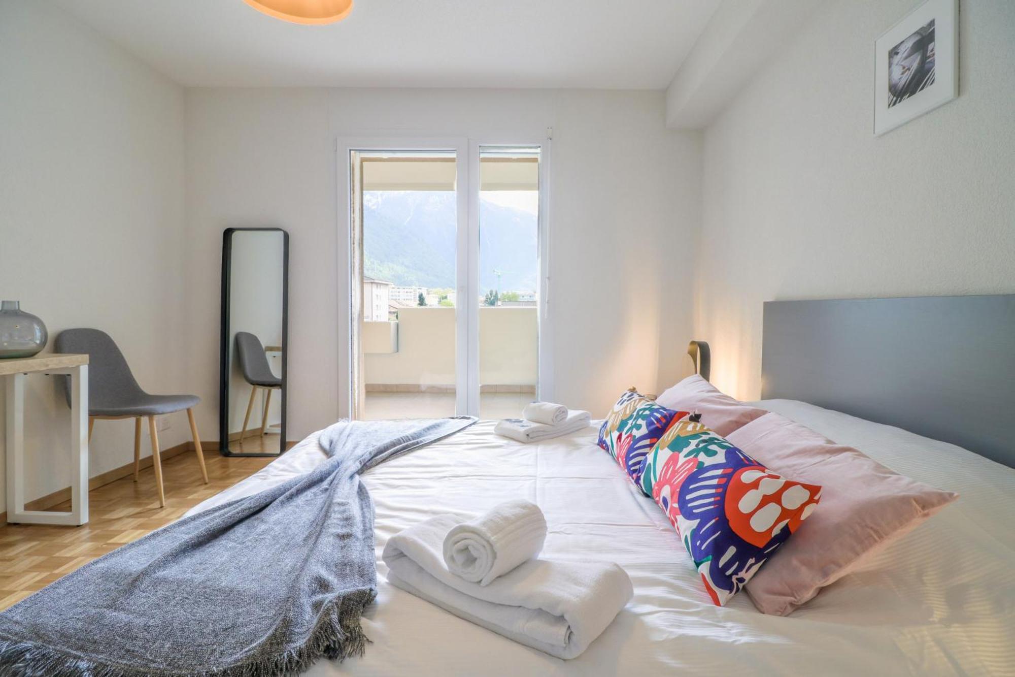 Modern Apartment Close To Martigny Train Station 외부 사진
